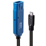 Prolunga USB-C a USB-A Lindy 5 metri USB 3.2 Gen 1