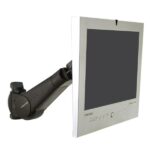 Staffa Monitor Ergotron Serie 400 a Parete per Schermi fino a 38″ 10.4kg