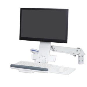 Staffa Monitor Ergotron StyleView Sit-Stand 24" Bianco