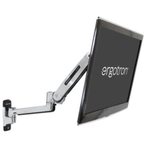 Staffa Monitor Ergotron LX Sit-Stand a Parete per Schermi fino a 43" 11.3kg