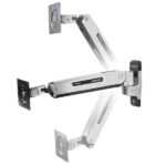 Staffa TV/Monitor Ergotron Braccio Interattivo LD Alluminio per Schermi fino a 42″