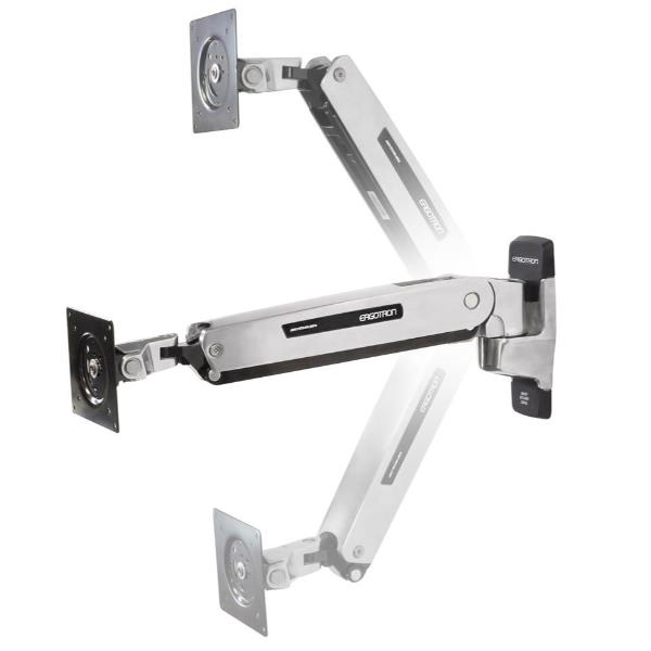 Staffa TV/Monitor Ergotron Braccio Interattivo LD Alluminio per Schermi fino a 42"