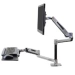 Staffa Monitor Ergotron WorkFit-LX Seduto-In Piedi per Schermi fino a 42″