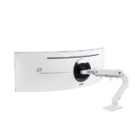 Staffa Monitor Ergotron HX Heavy-Duty Braccio da Scrivania Bianco 49″