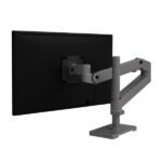 Staffa Monitor Ergotron LX Pro Grigio Scuro Braccio da Scrivania 10kg