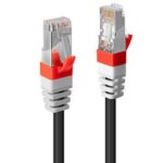 Cavo di Rete Lindy Cat.6A S/FTP LSZH 1m Nero