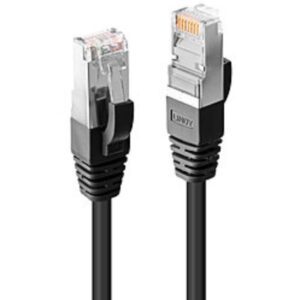 Cavo di Rete Lindy Cat.6 S/FTP LSZH Nero 1m RJ45