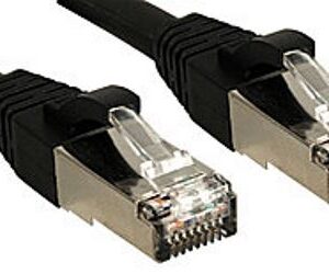 Cavo di Rete Lindy Cat.6A S/FTP LSZH 3 Metri Nero