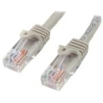 Cavo Ethernet Cat 5e UTP Startech Patch Grigio 1 metro