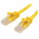 Cavo Rete Startech CAT 5e UTP Giallo 1 metro RJ-45