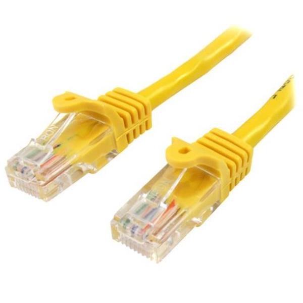 Cavo Rete Startech CAT 5e UTP Giallo 1 metro RJ-45