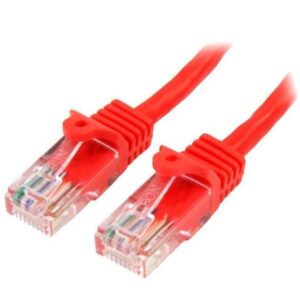 Cavo Rete Startech CAT 5e UTP RJ-45 2 Metri Rosso