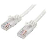 Cavo Rete Cat 5e Startech UTP 2 metri Bianco RJ-45