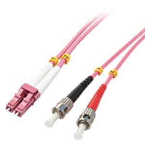 Cavo Fibra Ottica Lindy OM4 LCST 50125 3 Metri Viola - SKU: 46352-LND
