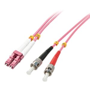 Cavo Fibra Ottica Lindy OM4 LCST 50125 5 Metri Viola - SKU: 46353-LND
