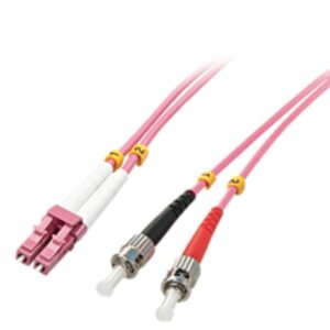 Cavo Fibra Ottica Lindy OM4 LCST 10m 50125 Duplex Viola - SKU: 46354-LND