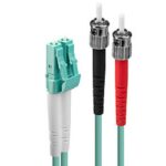 Cavo Fibra Ottica Lindy OM3 LC/ST 50/125 15 Metri