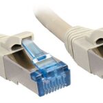 Cavo Rete Cat.6A S/FTP Lindy 0.3 Metri Grigio