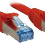 Cavo di Rete Cat.6A S/FTP Lindy 1 Metro Rosso