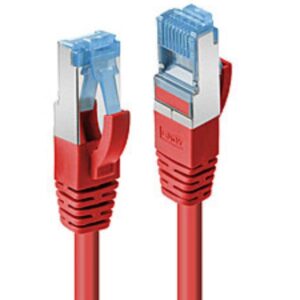 Cavo di Rete Lindy Cat.6A SFTP 7.5m Rosso RJ45 - SKU: 47167-LND