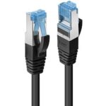 Cavo di Rete Lindy Cat.6A S/FTP LSZH Nero 3m