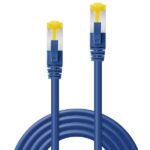 Cavo Rete Cat.7 S/FTP Lindy 0.5m Blu