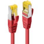 Cavo di Rete RJ45 Lindy S/FTP LSZH Rosso 0.3m