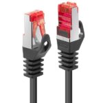 Cavo di Rete Lindy Cat.6 S/FTP Nero 1 metro