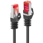 Cavo di Rete Lindy Cat.6 S/FTP Nero 10 Metri RJ45