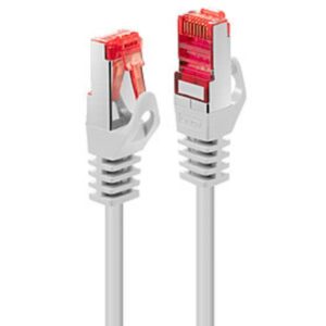 Cavo di Rete Lindy Cat.6 S/FTP Bianco 0.5m RJ45 Maschio-Maschio