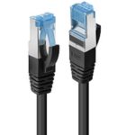 Cavo di Rete Lindy Cat.6A S/FTP 1m Nero RJ45