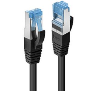 Cavo di Rete Lindy Cat.6A S/FTP 1.5 Metri Nero