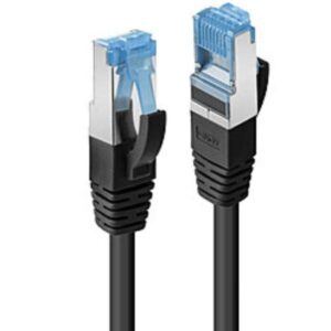 Cavo di Rete Lindy Cat.6A S/FTP 2 Metri Nero