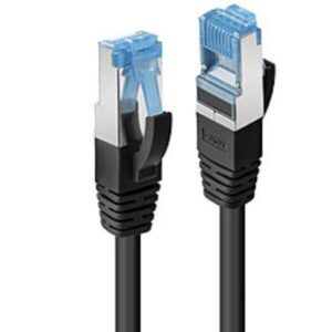 Cavo di Rete Lindy Cat.6A S/FTP 10 Metri Nero