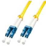 Cavo Fibra Ottica OS2 LC/LC Lindy 2 Metri Giallo OM4