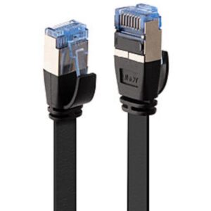 Cavo di Rete Lindy Cat.6A UFTP Flat Nero 5 metri RJ45 - SKU: 47484-LND