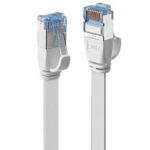 Cavo di Rete Lindy Cat.6A U/FTP Flat Bianco 5m RJ45
