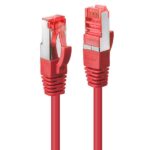 Cavo di Rete Lindy Cat.6 S/FTP Rosso 1 metro