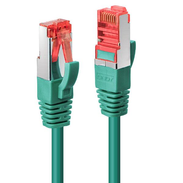 Cavo di Rete Lindy Cat.6 S/FTP Verde 0.3m Patch Cord