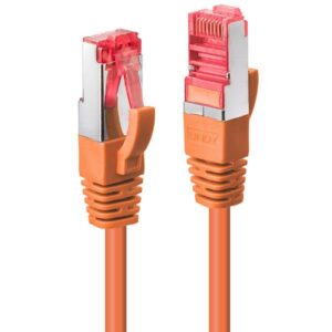 Cavo Rete Cat.6 S/FTP Lindy 0.5m Arancione