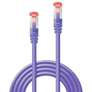 Cavo Rete Cat.6 S/FTP Lindy 0.5m Patch Viola