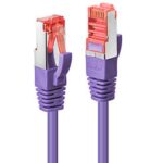 Cavo di Rete Lindy Cat.6 S/FTP 7.5m Viola RJ45