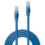 Cavo di Rete Lindy Cat.6 UTP Blu 0.5m