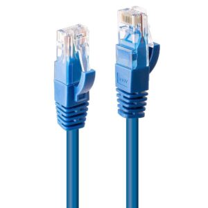Cavo di Rete Cat.6 Lindy U/UTP Blu 7.5 Metri