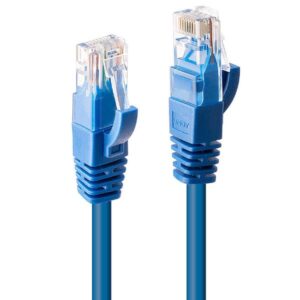 Cavo di Rete Lindy Cat.6 U/UTP Blu 10 Metri