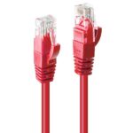 Cavo di Rete Lindy Cat.6 U/UTP 15 Metri Rosso