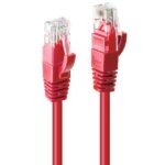 Cavo di Rete Cat.6 Lindy U/UTP Rosso 20 Metri