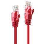 Cavo Rete Cat.6 Lindy U/UTP Rosso 30 Metri