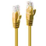 Cavo Rete Cat.6 Lindy U/UTP Giallo 20 Metri