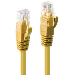 Cavo di Rete Lindy Cat.6 U/UTP Giallo 30 Metri
